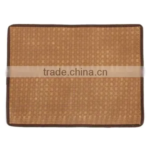 Hot Sale!! Pet Dog Cat Hot Summer Cooling Bed Straw Tatami Bamboo Cozy Sleep Pad Mat S 37*28cm Lowest Price thumbnail-6