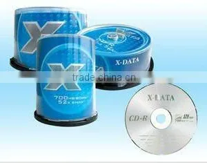 100% Silver Coating 700MB/80MIN Empty CDR thumbnail-1