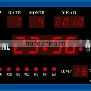 Led Calendar Digital Clock /digital Clock /table Clock With Alarm,temperature thumbnail-3