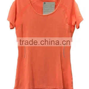 Santic Woman Custom Running Wear OEM Service Running Short Sleeve Shirt thumbnail-1