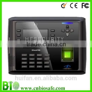 Portuguese ID Card Reader Fingerprint Scanner GSM 3G Employee Biometric Time Attendance (HF-iclock700) thumbnail-1