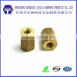 Made in Dongguan Brass Hex Nut thumbnail-1