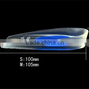 Magic Comfort Height Increased Unisex Silicone Heel Cup/pads Thicken Gel Footcare Shoe Cushions thumbnail-1