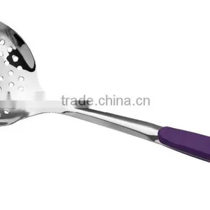 Best Selling Stainless Steel Soup Ladle With Plastic Handle thumbnail-4