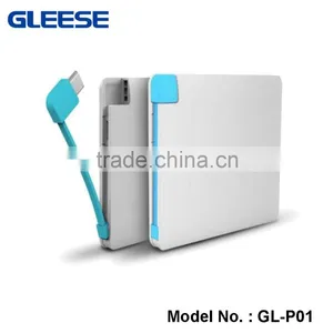2016 Fast Charging Ultra Slim Power Bank Credit Card Size Power Bank thumbnail-6