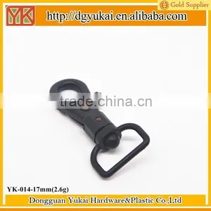 Yukai Black Plastic Bag Swivel Hook Plastic Dog Hook thumbnail-1