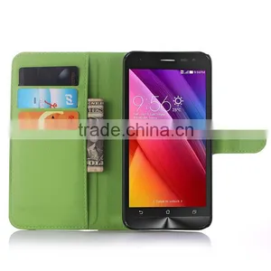 Wholesale Price Leather Wallet Flip Case For Asus Zenfone 2 Laser ZE500KL Case thumbnail-1