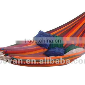 Cotton Canvas Hammock With Rainbow Colour thumbnail-1