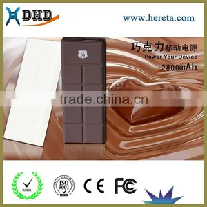 Mini Chocolate Shape Power Bank Li-polymer Battery Power Bank thumbnail-2