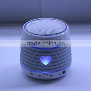 Free Shipping LED Light Wireless Bluetooth Speaker With TF SD Slot USB Disk Port thumbnail-6