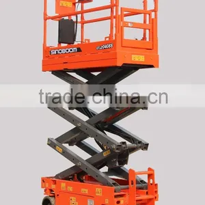 6.6m Max Work Platform Battery Power Scissor Lift thumbnail-1