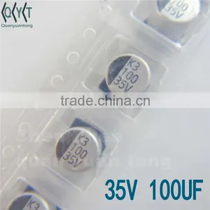 Capacitors 35V 100UF 8*10 NEW thumbnail-1