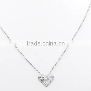 2016 Fashion Jewlery Necklace Designs Silver Plated Pendant thumbnail-2