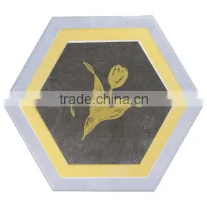 EMBOSS Hexagon Mosaic Tile Kitchen Floor Tile 100*200*175mm Porcelain Glazed Tile thumbnail-2