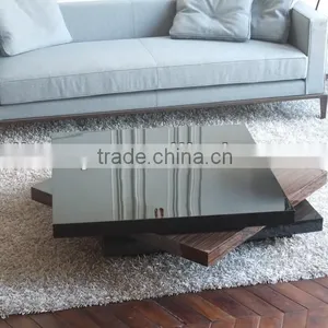 Modern Wood Coffee Table (T-54B) thumbnail-1