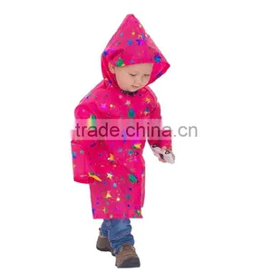 Wholesale Yellow Thin Raincoat for Kids thumbnail-2