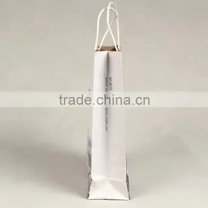 Custom Scarf Paper Packaging Bags With Twisted Rope Craft Paper Bag for Clothing Paper Bag for Gloves thumbnail-3