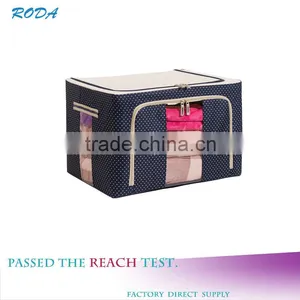 Household Foldable Oxford Fabric Storage Box thumbnail-3