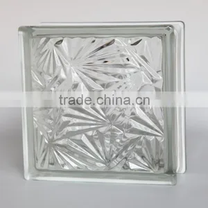 Decorative Colored and Clear Glass Block Brick thumbnail-3