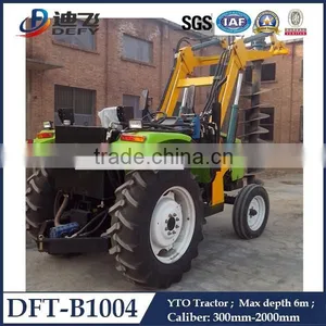 High Quality DFT-B1004 Hydraulic Screw Pile Driver thumbnail-1