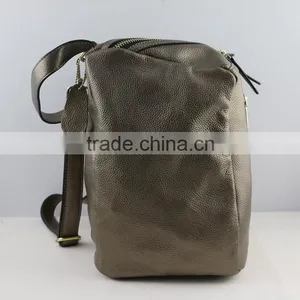 Trendy Fashion Designer New Style Ladies Multifunction Genuine Leather Backpack thumbnail-3