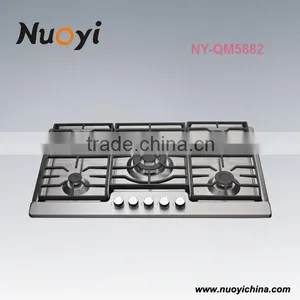 Best Selling Stainless Steel Kitchen Coutertops Gas Stove Valve Price Built-in Hob thumbnail-3