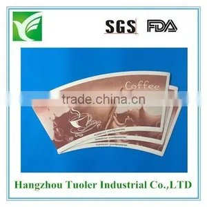 Single Side PE Coated Silicon Paper Cup Fan for Cup thumbnail-6