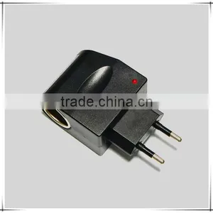 12V 1000mah US EU Plug Car Cigarette Lighter Socket for Home Use thumbnail-2