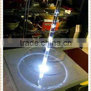Elegant Acrylic Cake Display Stand With LED thumbnail-1
