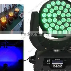 36x10w Rgbw 4 In1 Led Moving Light 36x10w Zoom Led Moving Head Light thumbnail-2
