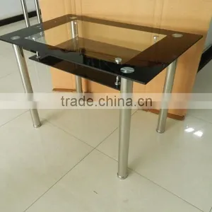 Modern Glass Dining Table thumbnail-1