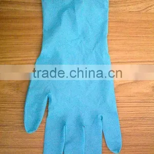 Nitrile Blue Powder Free Textured Glove thumbnail-1