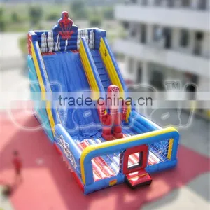Hot Sale Commercial Inflatable Spiderman Slide, Commercial Inflatable Slide thumbnail-1