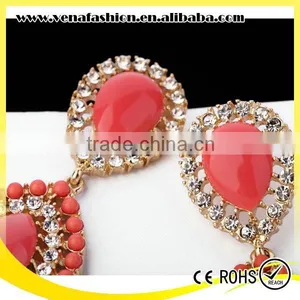 Artificial Jewellery in Delhi Diamonds Design Alloy Resin Earring thumbnail-5