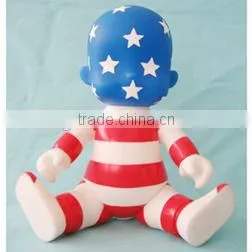 Plastic Great Britain Flag Doll thumbnail-4