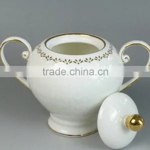 China Wholesale 8oz Ceramic Sugar Cream Jar Mockup thumbnail-5