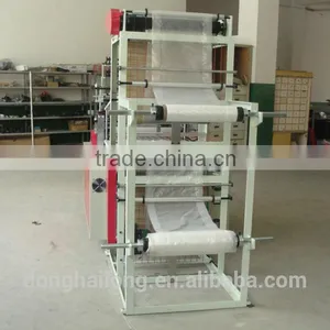 High Speed Vest Plastic Bag Making Machine thumbnail-2