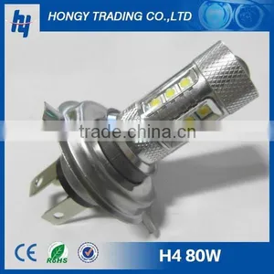 H4 80W LED Driving Light Fog Light Bulb thumbnail-1