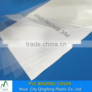 A3 A4 Size 0.2mm 0.25mm 0.30mm 0.35mm Clear Book Binding Cover Transparent PVC Sheet thumbnail-1