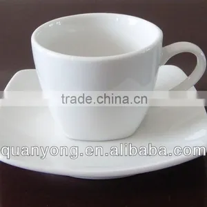 SQUARE COFFEE CUP&SAUCER thumbnail-1