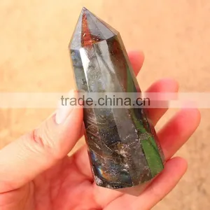 Quartz Crystal Labradorite Vogel Points Wholesale thumbnail-3