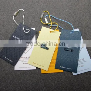 Debossed Diamond Grain Hangtags With String thumbnail-5