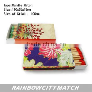 Candle Match in Colorful Printed Box thumbnail-1