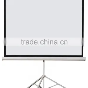 OEM Office Equipment/Portable Tripod Stand Projector Screen/Low Price of Front Projection Screen Quality Choice thumbnail-2