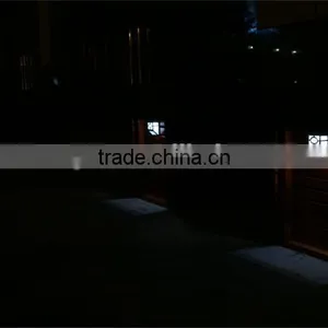 Black Abs Waterproof Solar Wall Lamp for Decoration Hotel or Garden thumbnail-6