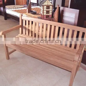 Teak Garden Bench thumbnail-1