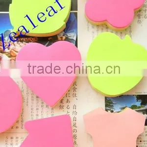 Multycolor Sticky Notes Set Memo Pad Hot Selling Promotional Fruit Shaped Sticky Notes thumbnail-3