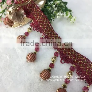 Wholesale Curtain Tassel Fringes for Home Textile Accessory thumbnail-5