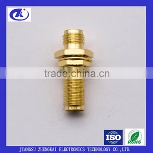 SMA BULKHEAD FEMALE to Female RF ADAPTOR thumbnail-1