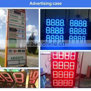 Outdoor LED Gas Price Digital Sign/Changer For Gas Station thumbnail-3
